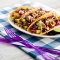 Honey Lime Tequila Shrimp Tacos with Avocado, Purple Slaw & Chipotle Crema - Cooking