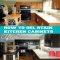 How To Gel Stain Your Kitchen Cabinets - DIY Projects