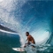 Michel Bourez (the Spartan) in the Billabong Pro Tahiti - Surfing