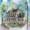 Nice Country Colonial House Plan - Country Farmhouse