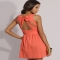 Open Back Dress with Bow - Clothing, Shoes & Accessories
