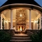 Outdoor Fireplace on Porch - Architecture & Design