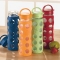 Silicone-Sleeve Glass Water Bottle - Christmas Wish List