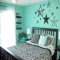 Teal bedroom idea - Home decoration