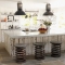 Bar / kitchen stools made from truck springs  - Home Decor Ideas
