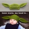 Yoda baby knit tuque