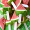 Watermelon on a stick - Party ideas