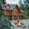 idk man, i just really love log cabins - Dream house designs