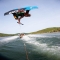 Wakeboarding: Great action shot.