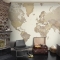 World Map Wall Panel