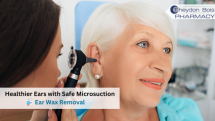 Healthier Ears with Safe Microsuction Ear Wax Removal Service - Theydon Bois Pharmacy - Theydon Bois Pharmacy