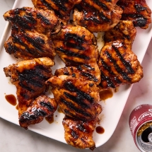 The Sticky, Caramelized Chicken Dinner That Tastes Like Summer: Dr Pepper Chicken - Tasty Grub