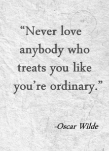 You are not ordinary - Quotes & other things