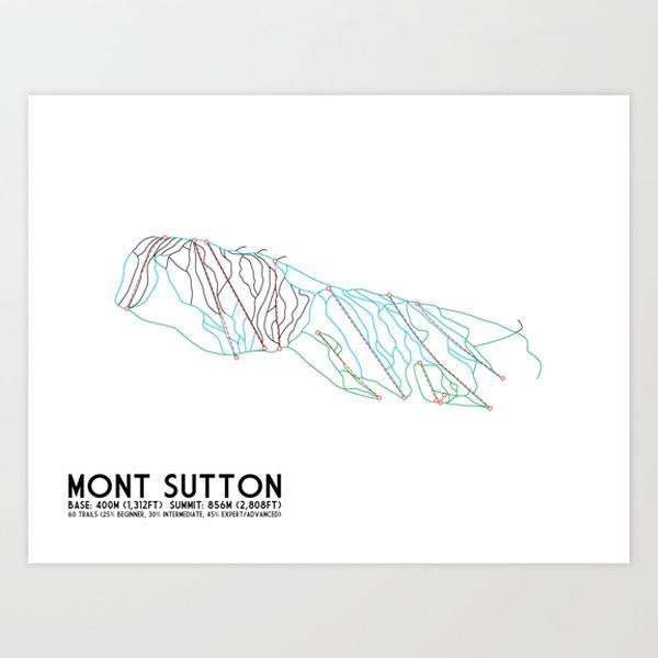 Mont Sutton Print