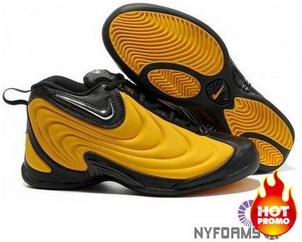 Nike Air Flightposite 1 Yellow Black - FaveThing.com