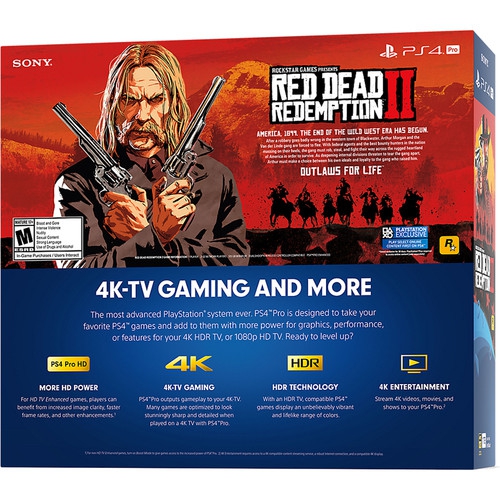 Sony Red Dead Redemption 2 PlayStation 4 Pro Bundle - Image 2